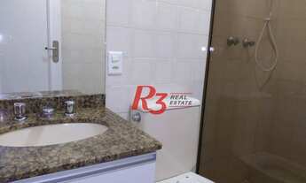 Imagem 6: Apartamento com 3 dormitórios para alugar, 98 m² por R$ 5.441,02/mês - Boqueirão - Santos