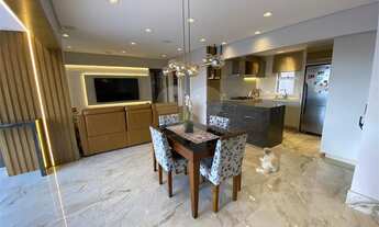 Imagem 4: Apto a venda com 87 M² com 3 quartos 2 vagas varanda gourmet mobiliado HELBOR GIARDINO BEL