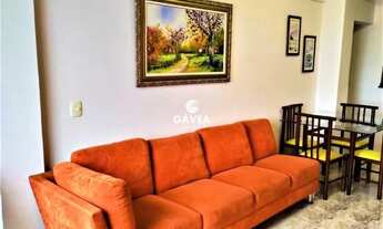 Imagem 3: Apartamento 02 dormitórios mobiliado Vista Mar São Vicente