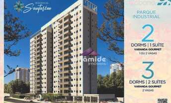 Imagem 2: Apartamento com 3 dormitórios à venda, 97 m² por R$ 640.273 - Parque Industrial - São José