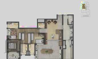 Imagem 3: Apartamento com 3 quartos, 156m², à venda em São Paulo, Jardim das Acácias