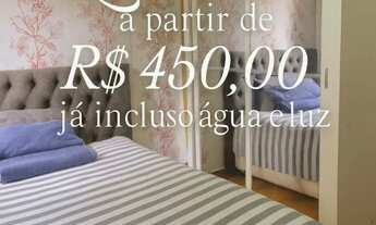 Imagem: Quartos a partir de R$450,00 já incluso