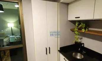 Imagem 7: Apartamento mobiliado com 64m², 2 dormitórios, ar condicionado e varanda gourmet - Agende