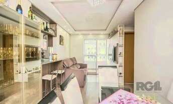 Imagem 3: Apartamento com 2 quartos, sala, cozinha, sacada com churrasqueira e 1 vaga