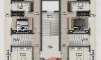 Imagem 7: Apartamento para venda com 145 metros quadrados com 3 quartos em Marajo - Matinhos - PR
