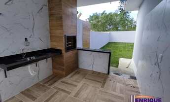 Imagem 2: ARARUAMA-PONTINHA VENDO CASA NOVA COM EXCELENTE PADRÃO DE ACABAMENTO: 3 quartos (1 suíte