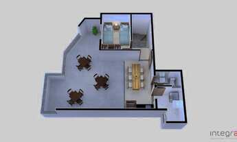 Imagem 3: Cobertura B. Ideal. Cód. C050, 2 vgs, Área Gourmet. Valor 480 mil