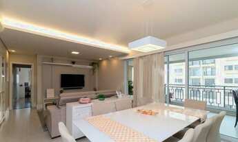 Imagem 4: Apartamento de 156m² mobiliado na Vila Olímpia, 3 dorm. sendo 2 suítes e 3 vagas, lazer c