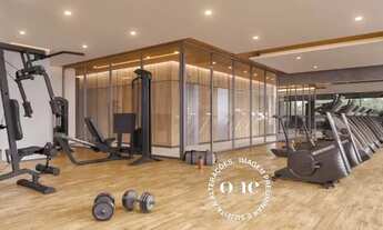 Imagem 3: Apartamento 1 dormitório - sendo 1 suíte + Lavabo - 1 vaga - Próximo a Estação Fradique Co