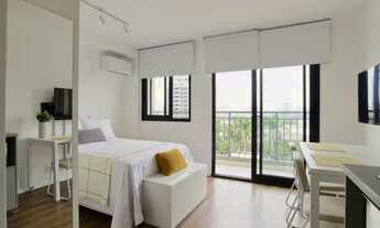 Imagem 2: Apartamento com 1 Quarto para alugar, 26m² - Moema