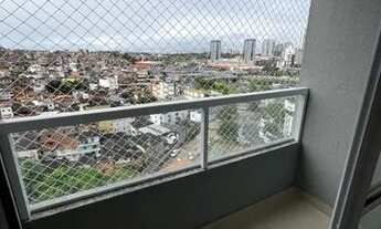 Imagem 2: Aptº com varanda, sala, cozinha, área de serviço e banheiro social