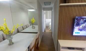 Imagem 6: Apartamento a venda mobiliado com 2 dormitórios sala para 2 ambientes com sacada útil de 5