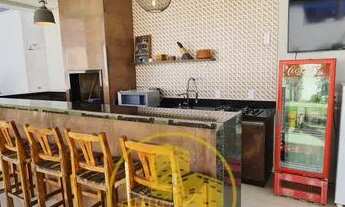 Imagem 7: CASA 100% MOBILIADA PORTEIRA FECHADA 3 QUARTOS SUÍTES PISCINA CHURRASQUEIRA LOTE 400m RUA