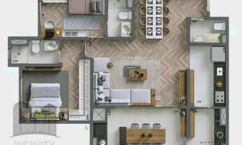 Imagem 3: Apartamento com 3 quartos, 76m², à venda em São Paulo, Chácara Santo Antônio (Zona Sul