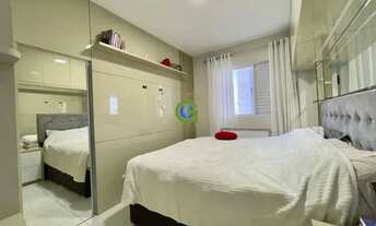 Imagem 6: Apartamento mobiliado com suíte, sacada com churrasqueira e lazer completo em Sã