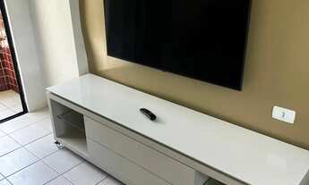 Imagem 3: Apartamento com 58m, nascente, andar alto, mobiliado, 50 metros da praiaApartamento com 58