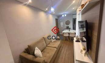 Imagem 3: Apartamento com 2 dormitórios para alugar, 50 m² por R$ 2.700,00/mês - Campestre - Santo A