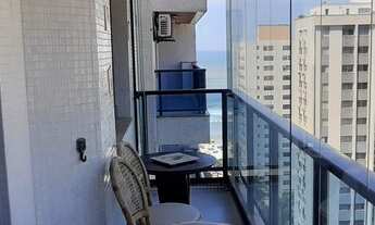 Imagem 2: FLAT 02 DORMITS (1 SUÍTE), SALA 02 AMBS, AMPLA VARANDA, VISTA/MAR, MOB. 02 VAGAS, LAZER, G