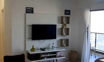 Imagem 3: FLAT 02 DORMITS (1 SUÍTE), SALA 02 AMBS, AMPLA VARANDA, VISTA/MAR, MOB. 02 VAGAS, LAZER, G