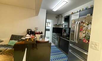 Imagem 3: MOEMA 100M2 ÚTEIS, BELÍSSIMO APTO C/PLANTA MODIFICADA, ACABAMENTO DE 1a, AR COND, COZ AMER