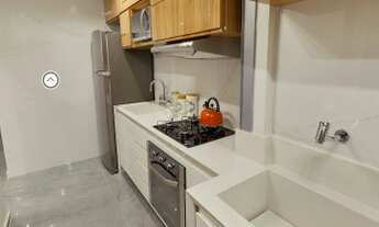 Imagem 5: Apartamento de 81 M² com 3 dormitórios, lavabo, 2 vagas de garagem