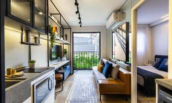 Imagem 2: Apartamento para venda possui 27 metros quadrados com 1 quarto em Pinheiros - São Paulo