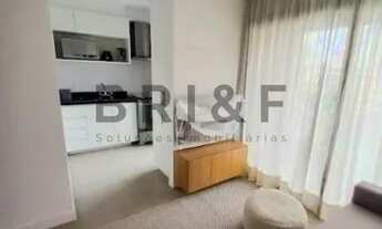 Imagem 2: Apartamento para locação 48m², 1 quarto, varanda, 1 vaga de garagem e mobiliado. Pinheiros