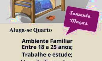 Imagem: Aluga se Quarto para Moças