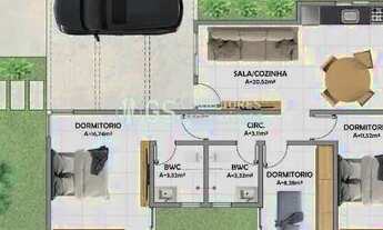 Imagem 7: Casa 03 dormitórios no Parque Vale Verde - Bairro Bela Vista em Palhoça/SC