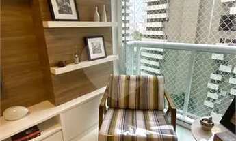 Imagem 2: Apartamento decorado em condomínio clube com piscina e academia - 2 dorm e 2 vagas