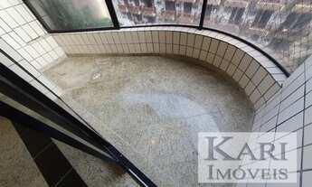 Imagem 3: Santos, Alugar, Apartamento na Pompéia, Frente com Sacada, 2 Suítes, Sala 3 Ambientes, 2 V