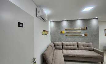 Imagem 4: Tenório Ubatuba - 4º andar, vista Mar - 2 suítes e 2 vagas de garagem - Finamente decorado