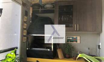 Imagem 4: Apartamento com 3 dormitórios para alugar, 81 m² por R$ 5.442,00/mês - Granja Julieta - Sã