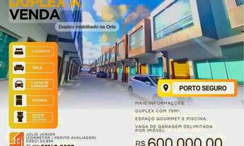 Imagem: Duplex mobiliado na Orla de Porto Seguro/BA