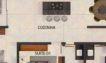 Imagem 4: Casa em Condomínio na Cidade Alpha-TERRAS 4 - de 144m² Sendo 3 Suítes \ Piscina com Hidro