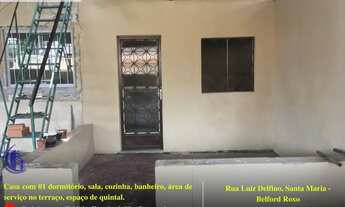 Imagem 2: Casa para Locação em Belford Roxo, Santa Maria, 1 dormitório, 1 banheiro