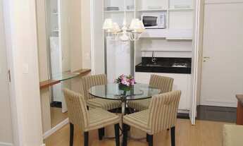 Imagem 6: Lindo Flat Alto Padrão no Itaim Bibi com 02dorms 01 vaga 52m² No Pool