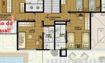 Imagem 2: A Melhor Cobertura do Aquarius: 05 Suítes, Vista Mar Espetacular, 05 Vagas!!!