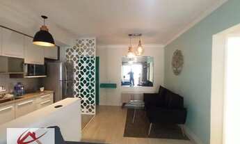 Imagem 3: Apartamento com 2 dormitórios para alugar, 67 m² por R$ 6.991,00/mês - Brooklin - São Paul