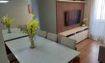 Imagem 4: Apartamento a venda mobiliado com 2 dormitórios sala para 2 ambientes com sacada útil de 5