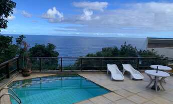 Imagem 2: Casa em condomínio seguro na Niemeyer com vista total para o oceano e rodeada pela florest