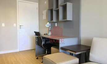 Imagem 7: Apartamento com 1 dormitório para venda e locação no Brooklin. Venda: porteira fechada. Lo