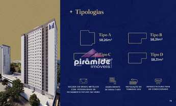 Imagem 4: Apartamento com 2 dormitórios à venda, 58 m² por R$ 349.459,00 - Jardim Ismênia - São José