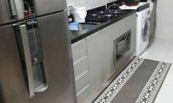 Imagem 2: Apartamento com 3 dormitórios para alugar, 58 m² por R$ 2.178,95/mês - Cidade Industrial