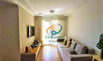 Imagem 2: Apartamento com 3 dormitórios para alugar, 76 m² por R$ 3.700,00/mês - Picanco - Guarulhos