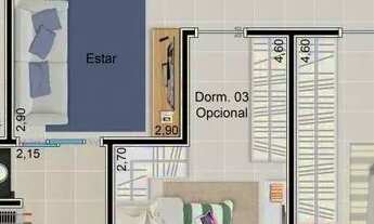 Imagem 3: Apartamento com 3 dormitórios à venda, 107 m² por R$ 606.000,00 - Jardim Paulista - Ribeir