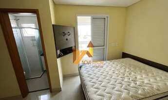 Imagem 5: Apartamento com 3 dormitórios para alugar, 89 m² por R$ 4.355,00/mês - Vila Bastos - Santo