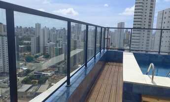 Imagem 3: Apartamento mobiliado para aluguel com 80 metros quadrados com 3 quartos em Madalena - Re