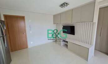 Imagem 2: Apartamento com 1 dormitório para alugar, 34 m² por R$ 2.538,00/mês - Vila Galvão - Guarul