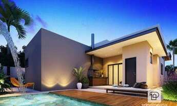 Imagem 2: Casa com 3 dormitórios à venda, 160 m² por R$ 1.120.000,00 - Condomínio Terras do Vale - C